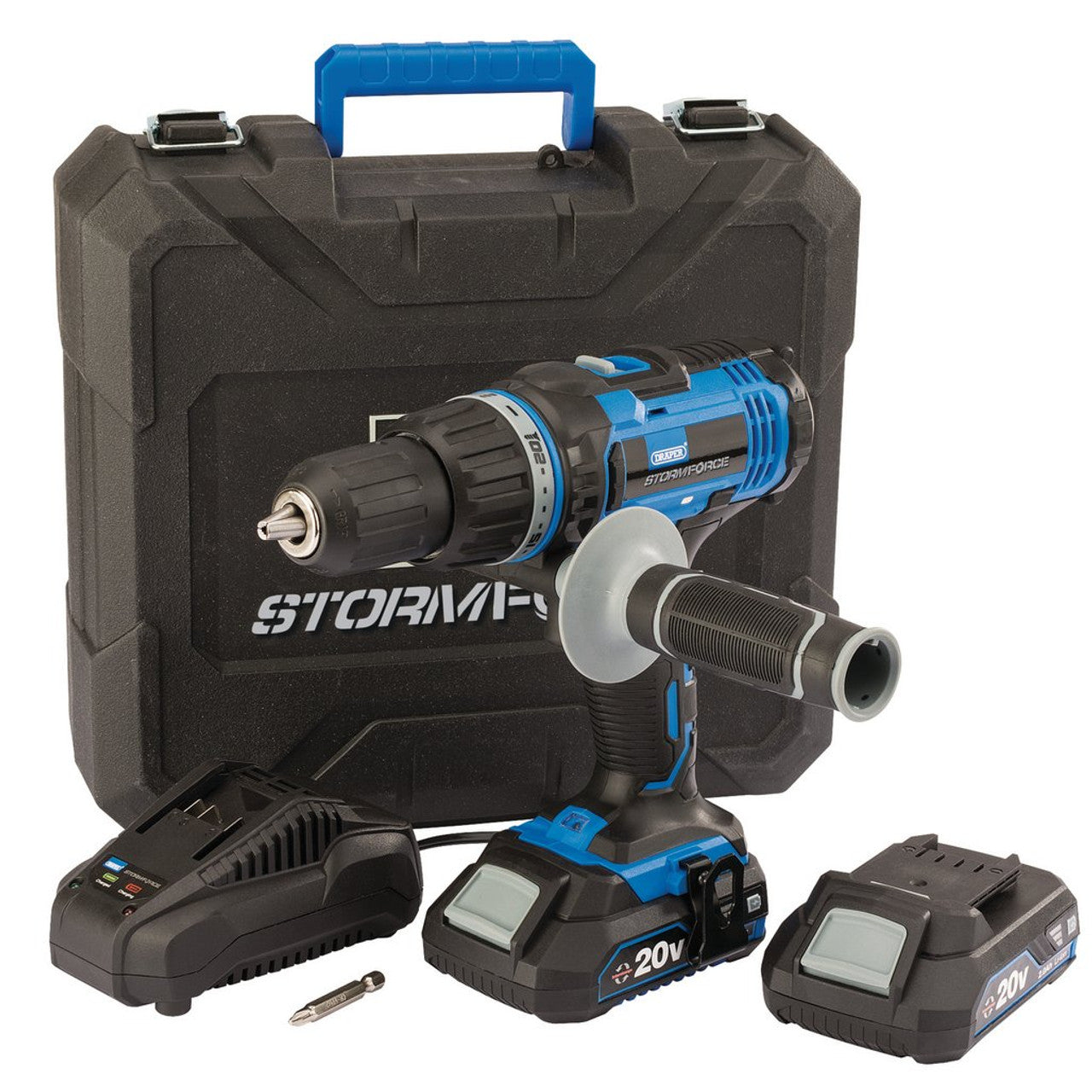 Draper S Force 20V Combi Drill - Versatile All-in-One Power Tool