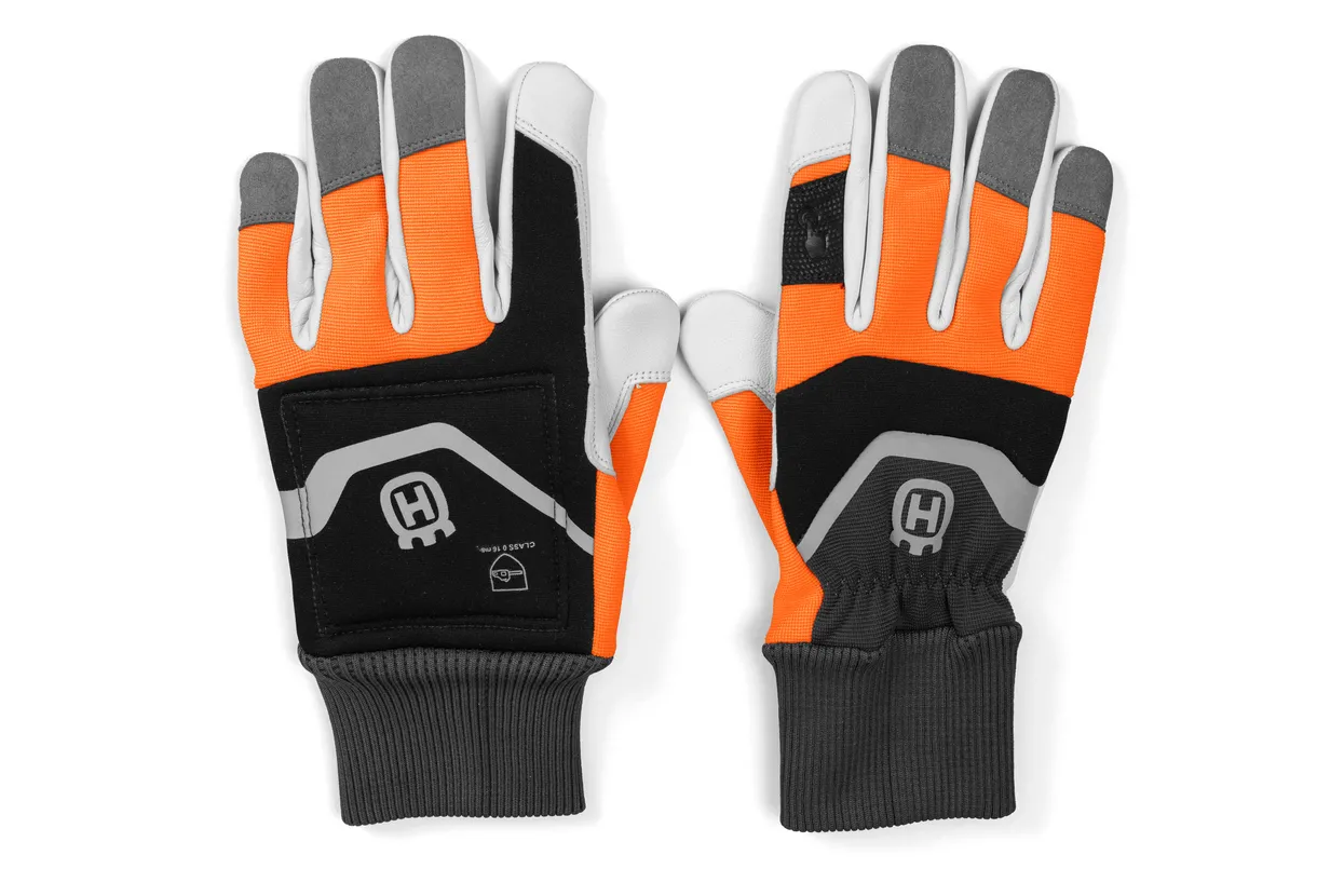 Husqvarna Gloves, Functional with saw protection