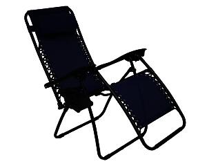 Zero Gravity Relaxer with cup holder - blue 2 for £70