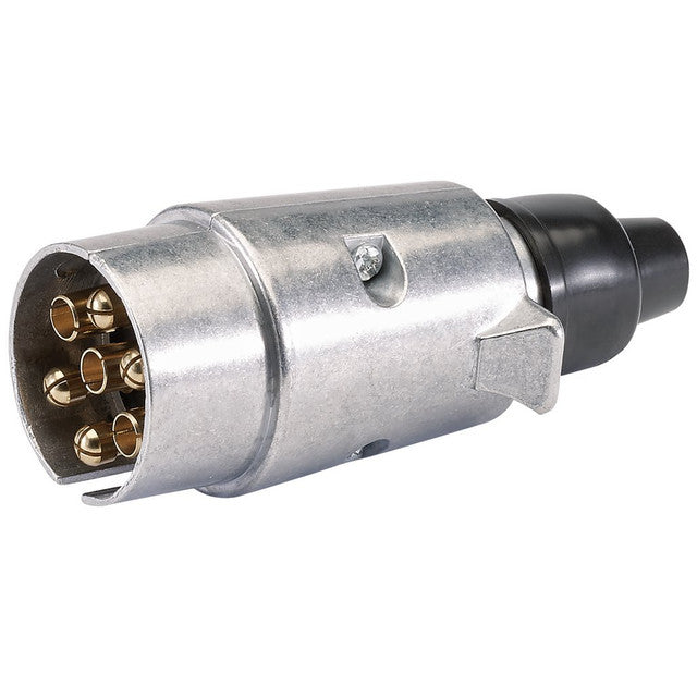 Draper Plug Towing N-Type Metal 7-Pin - Robust Trailer Connection