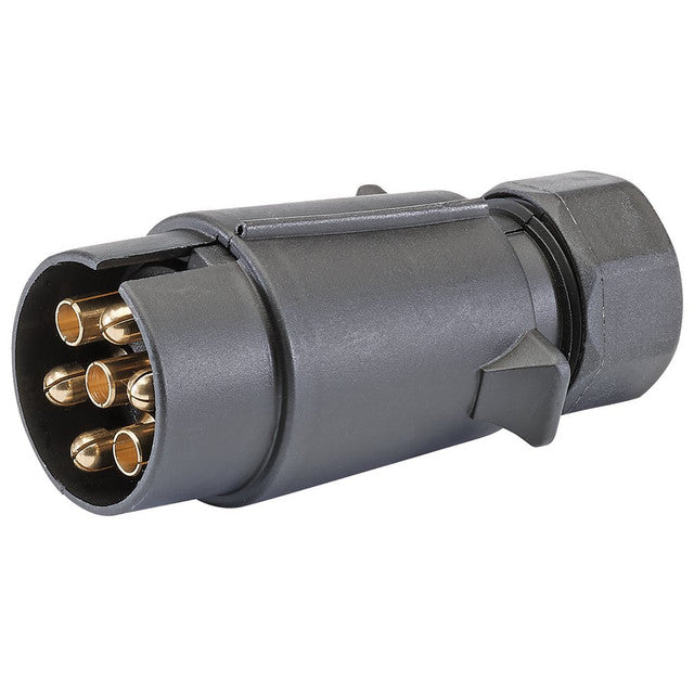 Draper Plug 7 Pin Towing N-Type - Standard Trailer Lighting
